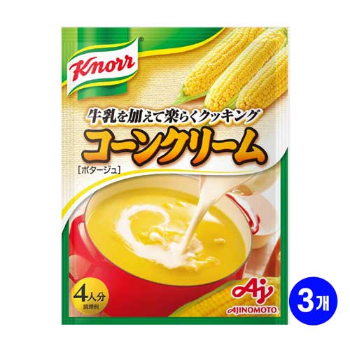 아지노모토 크노르 스프 콘크림 65.2g X 3개