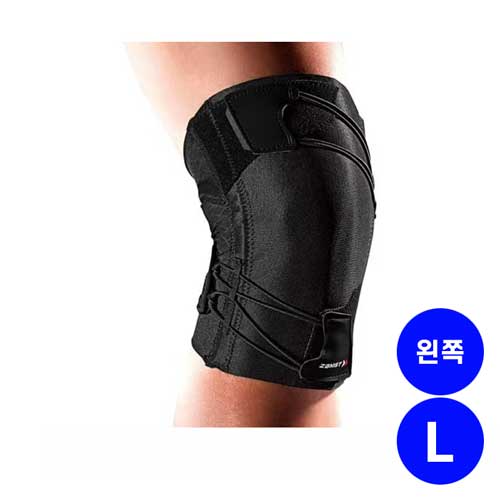 잠스트 왼쪽 무릎 보호대 무릎 위 10cm 둘레 42-45cm RK-1Plus 382813 L사이즈
