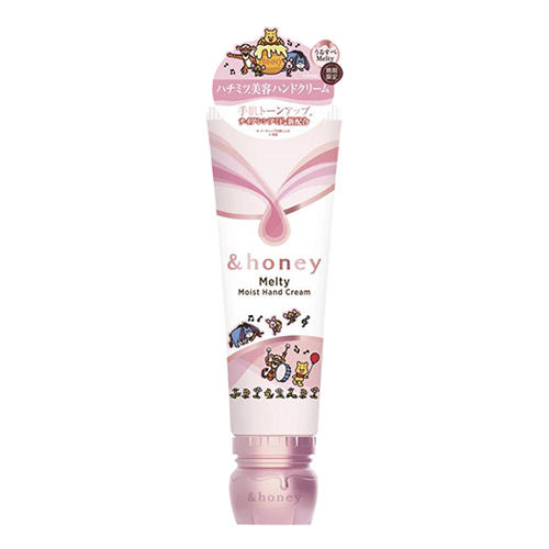 &honey 앤드허니 멜티 모이스트 핸드크림 곰돌이 푸 50g 한정판 핑크 로즈 허니 향