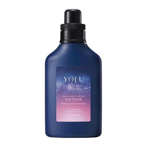 YOLU 요루 릴랙스 나이트 아로마 섬유유연제 화이트 피치 앤 캐모마일 향 500ml