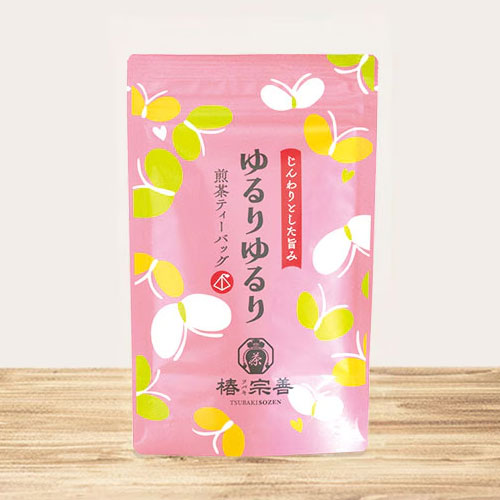 츠바키소젠 유루리 유루리 티백 녹차 3g×5개입