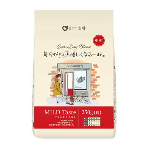 야마모토커피 에브리데이 블렌드 마일드 테이스트 미디엄 로스트 250g