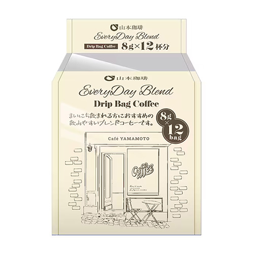야마모토커피 에브리데이 블렌드 드립백 커피 146g x12개입