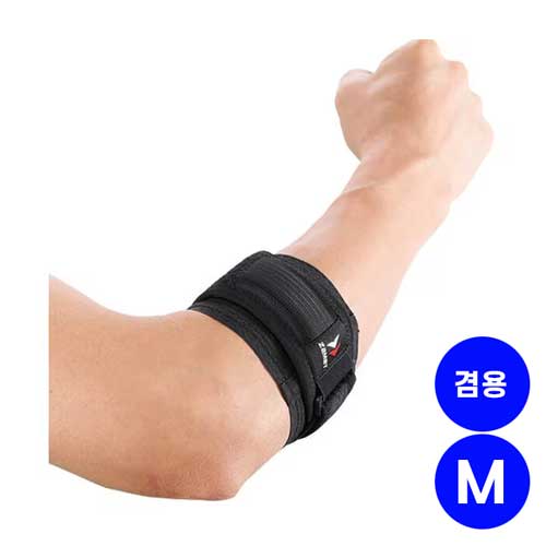 ZAMST 잠스트 ELBOW BAND 엘보우 밴드 팔꿈치 보호대 M사이즈  팔뚝둘레 20~26cm 좌우겸용 374702