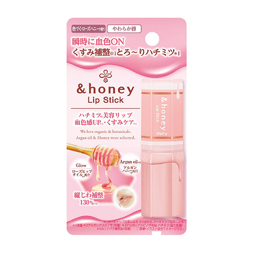 &honey 앤드허니 멜티 모이스트 톤업 립 3g 로즈 허니향