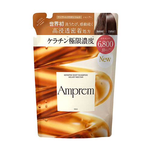AMPLEM 앰프렘 케라틴 샷 샴푸 리필 350ml