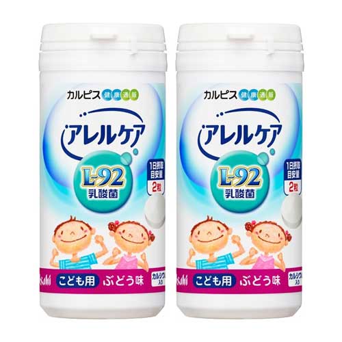 아레루케어 칼피스 어린이용 포도맛 L-92 유산균·칼슘 함유 2개세트