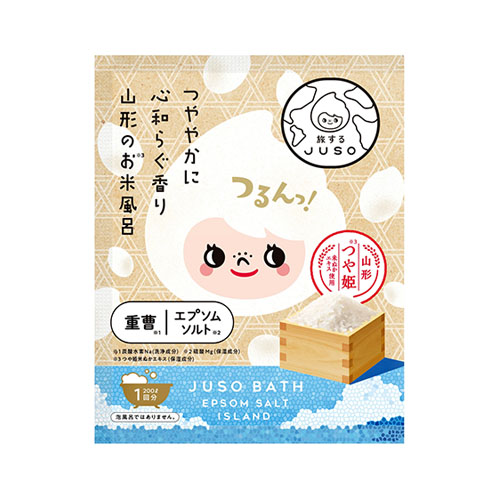 일본 여행하는 JUSO BATH POWDER 바스 파우더 쌀 x10개입(개별포장)