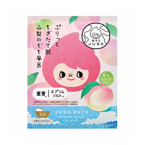 여행하는 JUSO BATH POWDER 바스 파우더 복숭아향 입욕제x10개입(개별포장)
