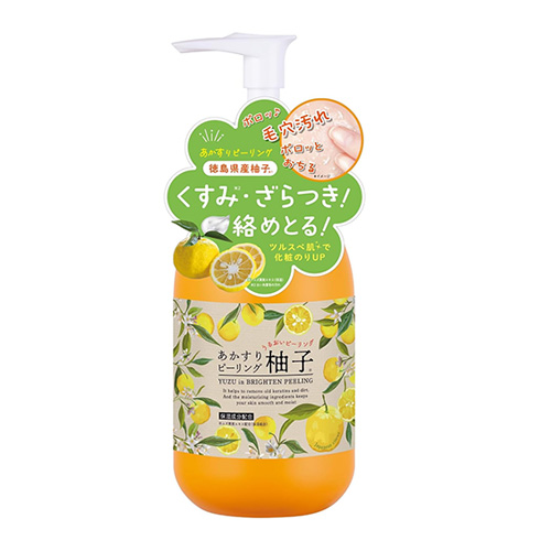 세토우치 때밀이 모노가타리 유자 얼굴/바디 필링젤 290ml