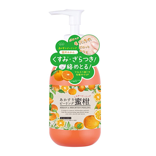 세토우치 때밀이 모노가타리 귤 얼굴/바디 필링젤 290ml