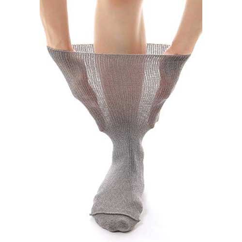 아시라쿠다 무압박 편안한 양말 일본제조 그레이
