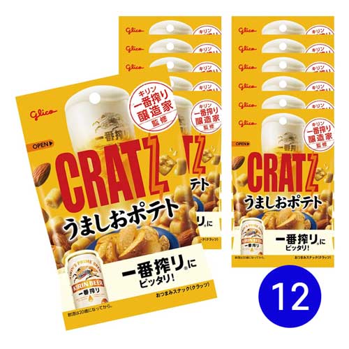 글리코  cratz 크라츠 감칠맛 소금 감자맛 42g x 12개