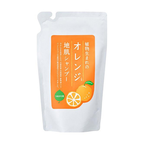 이시자와연구소 식물유래 오렌지 두피 샴푸 S 리필 340ml 산뜻한 모발 케어