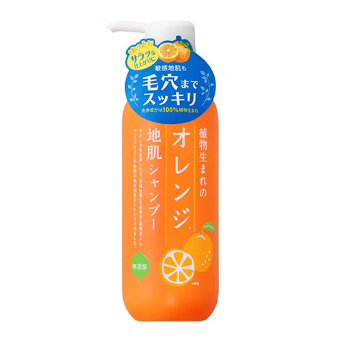 이시자와연구소 식물유래 오렌지 두피 샴푸 S 400ml 산뜻한 두피 케어 보습 샴푸