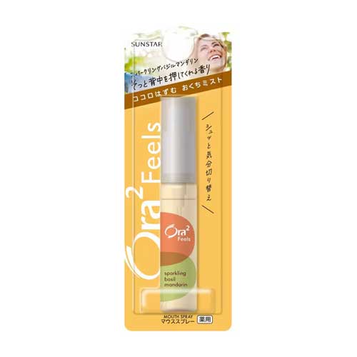 선스타 오라투 필즈 구강청량 미스트 스파클링 바질 만다린향 6ml