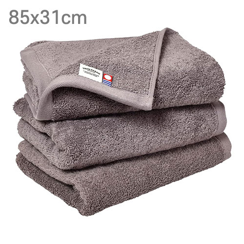 일본 이마바리 타월 럭스(Luxe) 호텔식 도톰한 페이스 타월 코코아 브라운 순면 100% 3장 세트 B00INM14RU