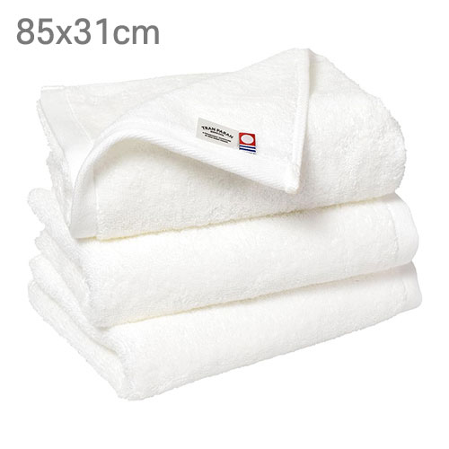일본 이마바리 타월 럭스(Luxe) 호텔식 도톰한 페이스 타월 오프화이트 순면 100% 3장 세트 B00INM14P2