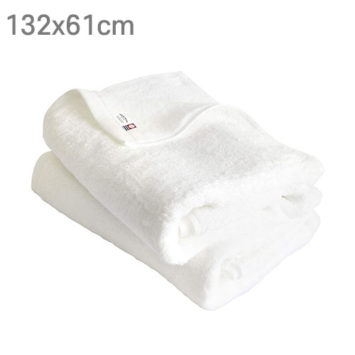 일본 이마바리 타월 럭스(Luxe) 호텔식 도톰한 페이스 타월 오프화이트 2장 세트 일본산 순면 100% B00INIPWBS