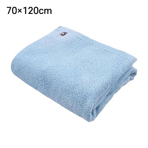 이마바리 노무라타월 N컬러 순면 경량 바스타월 블루 1장 70x120cm B0BN3WJ3SR