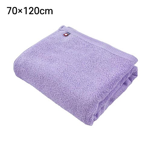 이마바리 노무라타월 N컬러 순면 경량 바스타월 퍼플 1장 70x120cm B0BN3Q1438